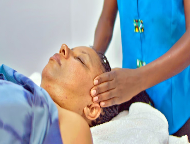 Head and neck massage
