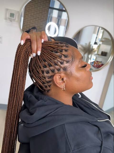 Knotless braids